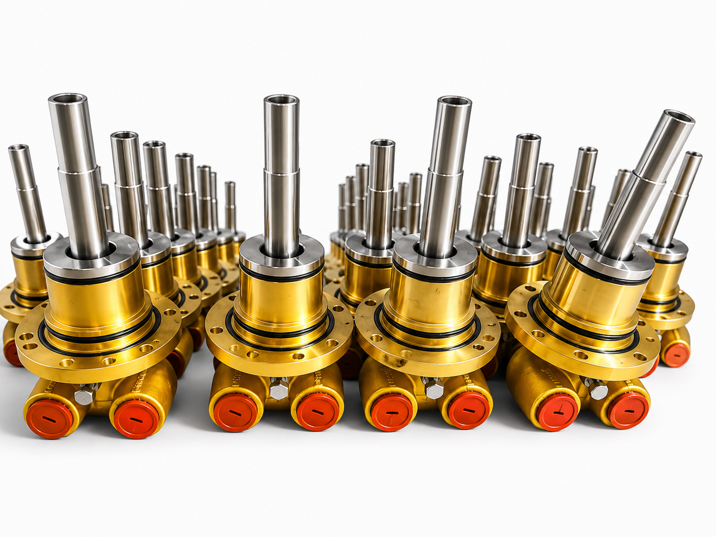 5000A rotary joint — customer counter-flange mount, photo 1
