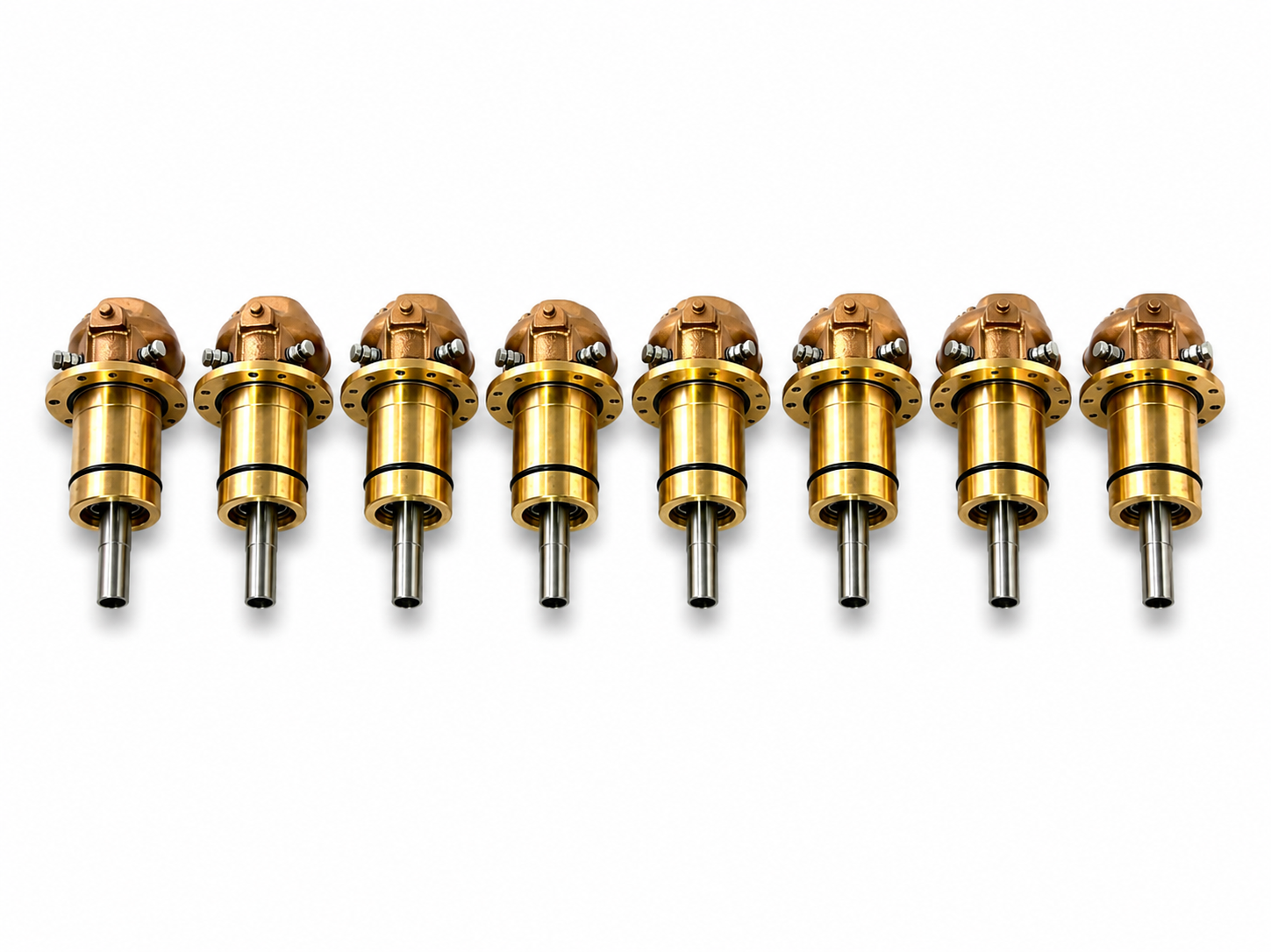 5000A rotary joint — customer counter-flange mount, photo 1