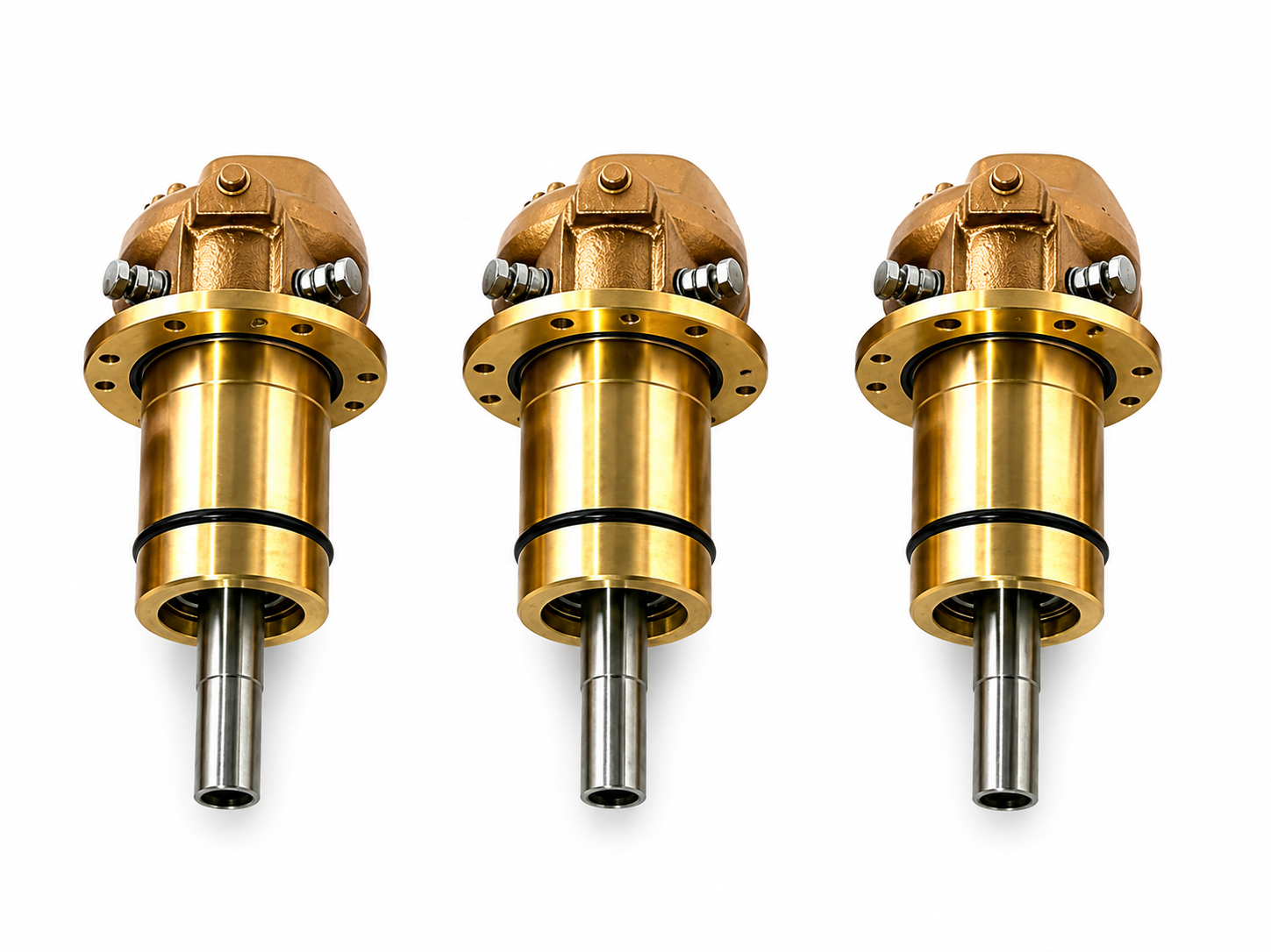 5000A rotary joint — customer counter-flange mount, photo 1